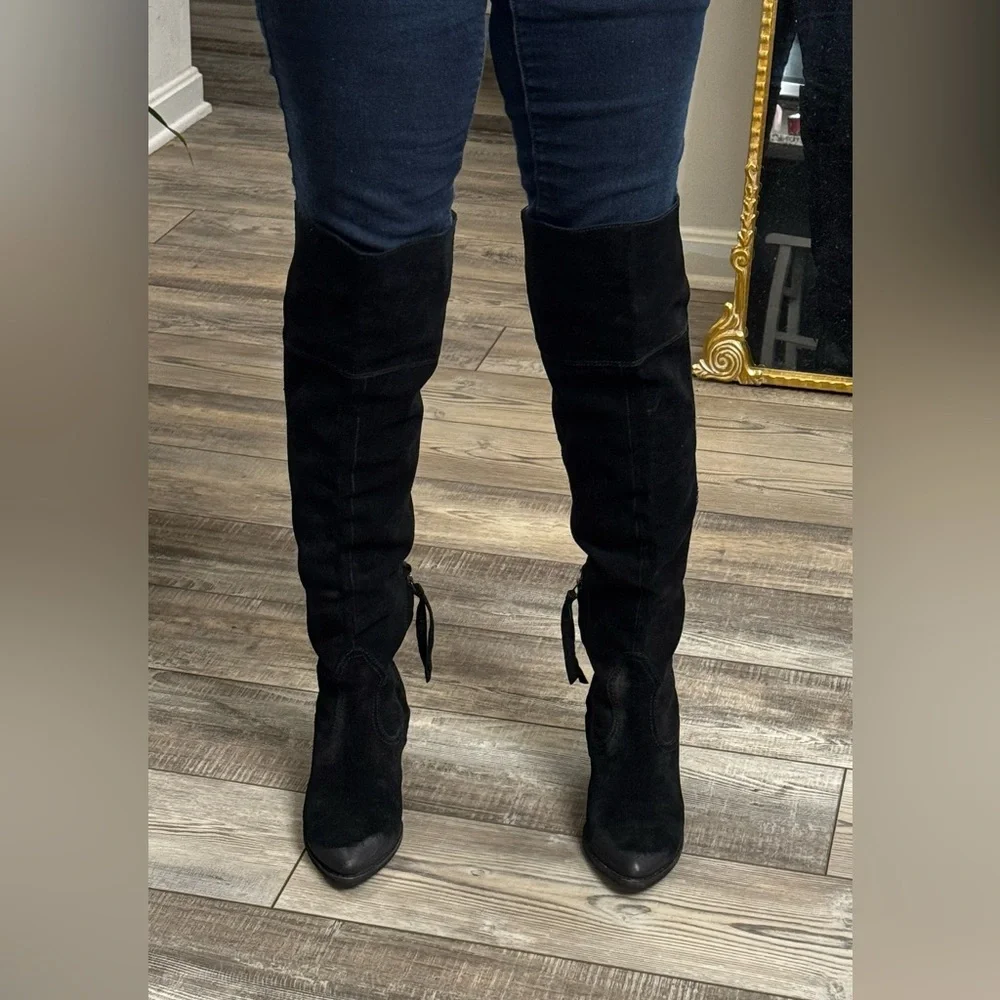 Dolce Vita Black Over-the-Knee Boots